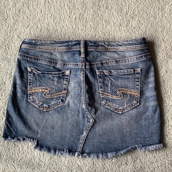 Silver Jeans Skirt Francy Mini - Picture 2 of 2